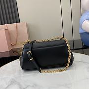 Colestore Miu Miu Handbag With Chain Black 24x13.5x9CM - 4