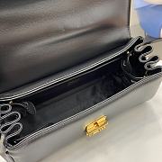 Colestore Miu Miu Handbag With Chain Black 24x13.5x9CM - 2