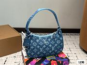 Colestore Louis Vuitton Classic Denim Hobo Underarm Bag 22x12CM - 1