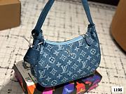 Colestore Louis Vuitton Classic Denim Hobo Underarm Bag 22x12CM - 5