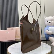 Colestore Miu Miu Palisander Ivy Naplak Patent Leather Bag 35x40CM - 4