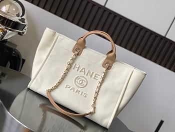 Colestore Chanel Deauville Tote Bag 38x30x21CM