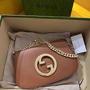 Colestore Gucci Blondie Shoulder Bag ‘Cuir’ 28x16x4cm  - 2