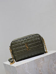 Colestore YSL Saint Laurent Cassandre Crossbody Green 19.5x14x4CM - 1