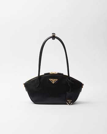 Colestore Prada Small Leather Handbag 17x26x9cm