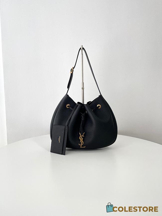 Colestore YSL Paris Vii Large Flat Hobo Bag 30x25x3CM - 1