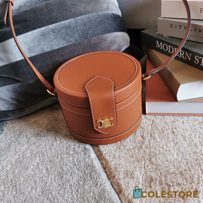 Colestore Celine Women Medium Tambour Bag 17x12x17CM - 1