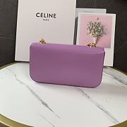 Colestore Celine Women Chain Shoulder Bag Cuir Triomphe 21x10x4CM - 4