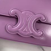 Colestore Celine Women Chain Shoulder Bag Cuir Triomphe 21x10x4CM - 2