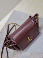 Colestore YSL Mini Nolita Crossbody Red Bag 18x13x6cm - 6