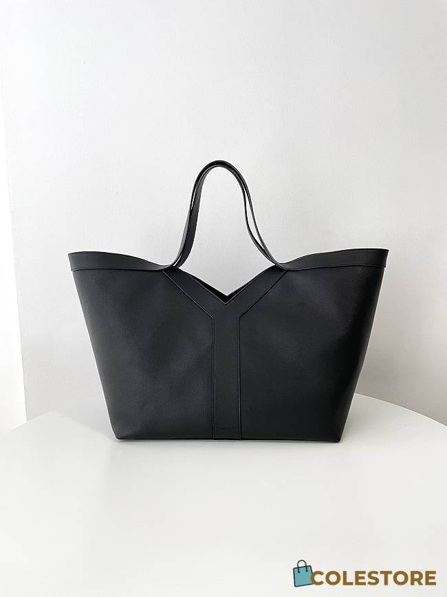 Colestore YSL Y Tote In Leather 37x22x7-22cm - 1
