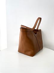 Colestore YSL Y Tote In Leather Brown 37x22x7-22cm - 5