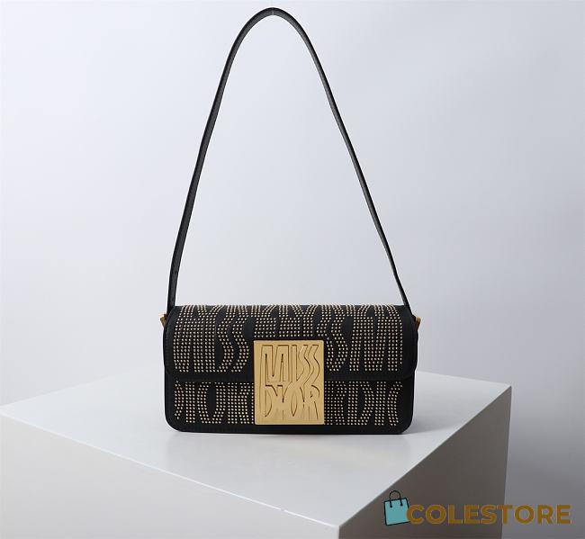 Colestore Miss Dior Graffiti Flap Bag 22x11x6cm  - 1