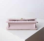 Colestore Dior Miss Caro Pouch With Chain Strap Powder Pink 19×11×4.5cm - 4