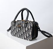 Colestore Dior Montaigne Oblique Doctor Tote Shoulder Crossbody Bag  20X11.5X7cm - 4