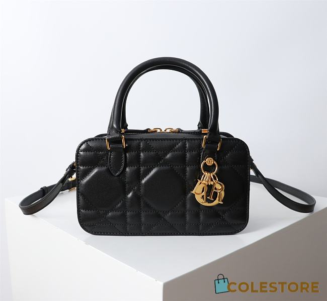 Colestore Dior Mini Doctor Bag Black 20X11.5X7cm - 1