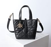 Colestore Dior Toujours Vertical Tote Bag Black 16×18×12Cm - 1