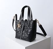 Colestore Dior Toujours Vertical Tote Bag Black 16×18×12Cm - 6