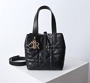 Colestore Dior Toujours Vertical Tote Bag Black 16×18×12Cm - 3