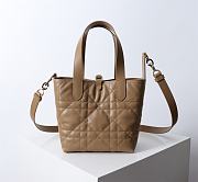 Colestore Dior Toujours Vertical Tote Bag Tan 16×18×12Cm - 6
