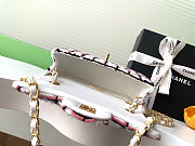 Colestore Chanel Mini Rectangular Tweed Sequin Single Flap Crossbody Bag 20cm - 2