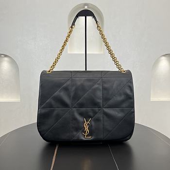 Colestore YSL Saint Laurent Jamie Black Leather Bag 43x29x9CM