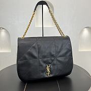 Colestore YSL Saint Laurent Jamie Black Leather Bag 43x29x9CM - 3