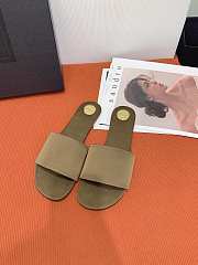 Colestore YSL Carlyle Slides In Satin Crepe  - 6