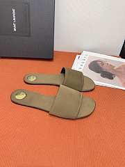 Colestore YSL Carlyle Slides In Satin Crepe  - 3