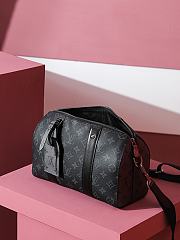 Colestore Louis Vuitton City Keepall Monogram Eclipse Black 27x17x13CM - 5