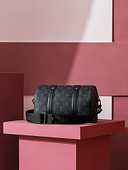Colestore Louis Vuitton City Keepall Monogram Eclipse Black 27x17x13CM - 6