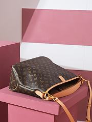Colestore Louis Vuitton Delightful Handbag In Brown Monogram 46x30x13CM - 6