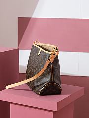 Colestore Louis Vuitton Delightful Handbag In Brown Monogram 46x30x13CM - 5