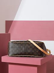 Colestore Louis Vuitton Delightful Handbag In Brown Monogram 46x30x13CM - 4