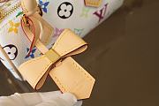 Colestore Louis Vuitton Nano Speedy LV X TM White 16x10CM - 4