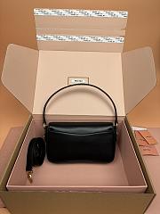 Colestore Miu Miu Penny Black Shoulder Bag 23x13.5x5CM - 4