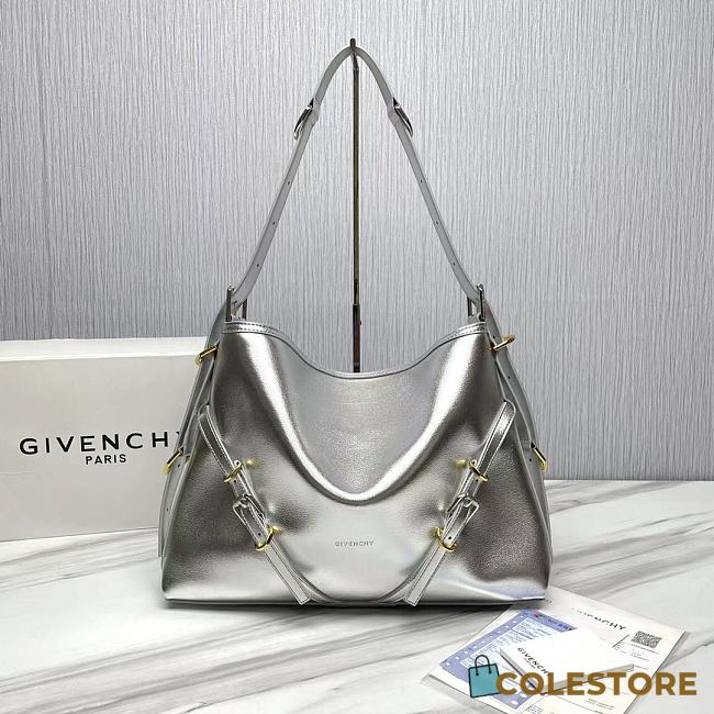 Colestore Givenchy Voyou Sliver Medium Bag 40x27x6.5CM - 1