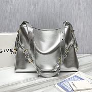 Colestore Givenchy Voyou Sliver Medium Bag 40x27x6.5CM - 2