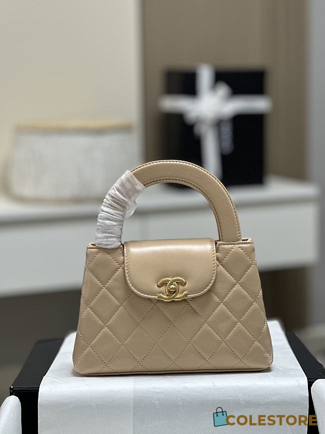 Colestore Chanel 25C Kelly Beige 19x13x7 - 1