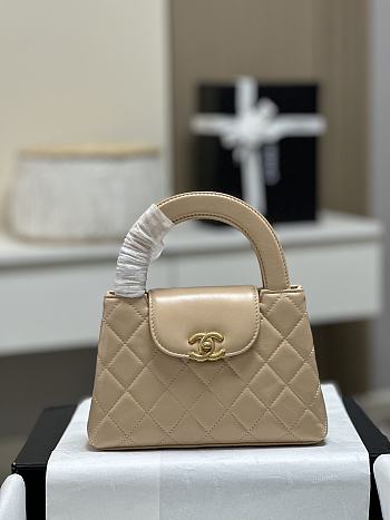 Colestore Chanel 25C Kelly Beige 19x13x7