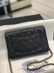 Colestore Chanel Woc Caviar Wallet On Chain 19.5x12x3.5CM - 3