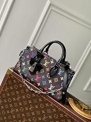 Colestore Onthego East West Monogram Reverse Black 13x10x25CM - 3