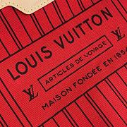 Colestore Louis Vuitton Neverfull Bandoulière Inside Out MM Rouge Sari 31x29x14cm - 2