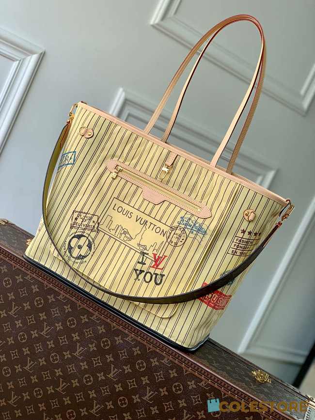 Colestore Louis Vuitton Neverfull Bandoulière Inside Out GM 39x32x19cm - 1