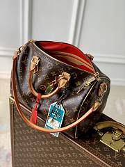 Colestore Louis Vuitton Speedy Soft 30 Crafty Monogram Red 30x21x17 - 6