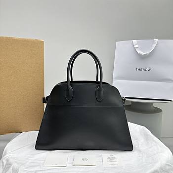 Colestore The Row Soft Margaux 15 Bag Black in Leather 38.5x30x16cm