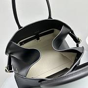 Colestore The Row Soft Margaux 15 Bag Black in Leather 38.5x30x16cm - 6