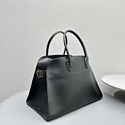 Colestore The Row Soft Margaux 15 Bag Black in Leather 38.5x30x16cm - 3