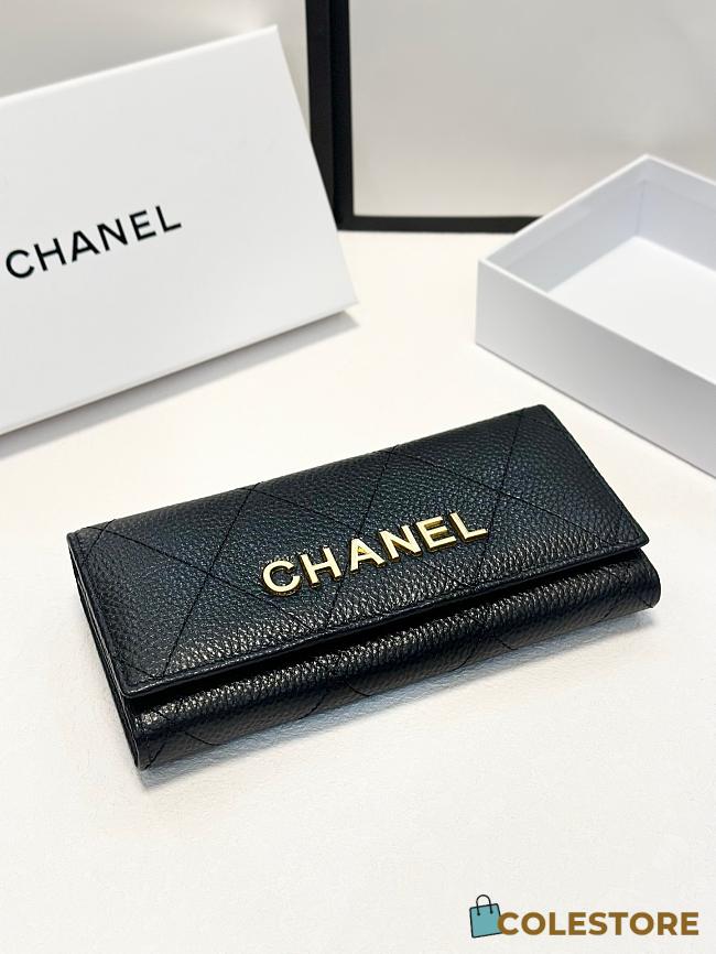 Colestore Chanel Wallet Black - 1