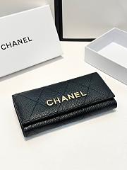 Colestore Chanel Wallet Black - 1